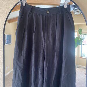 Reformation Mason Pant Black - Size 2